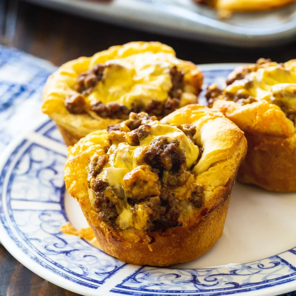 10 Easy Muffin Tin Meals That Kids Will Actually Eat 01. BBQ Beef Biscuit Cups