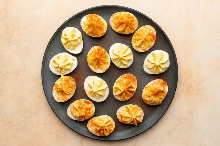 03. Creamy Deviled Eggs With Cream Cheese