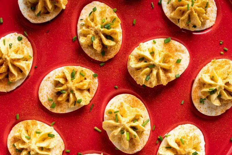 07. Horseradish Deviled Eggs