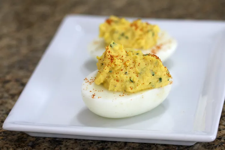 08. Easy Dijon Deviled Eggs