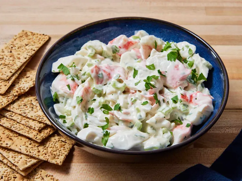 1 Classic Creamy Imitation Crab Salad