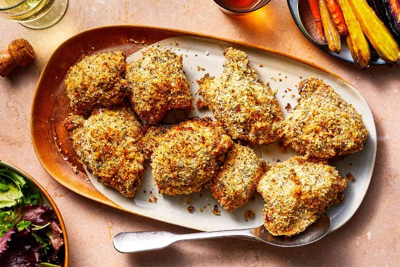 1 Crispy Baked Chicken Thighs