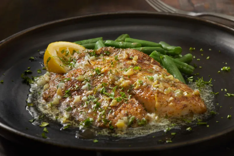 10 Low-Carb Keto Tilapia Recipes That Actually Taste Amazing 1 Garlic Butter Baked Tilapia