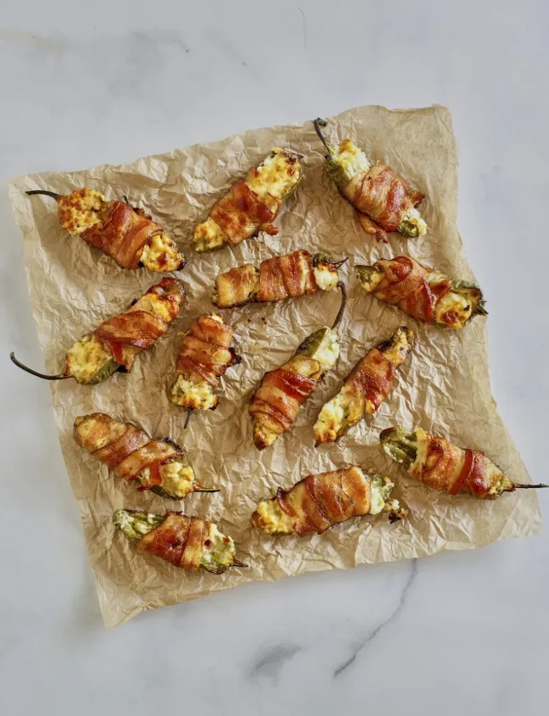 1. Bacon Wrapped Jalapeno Poppers