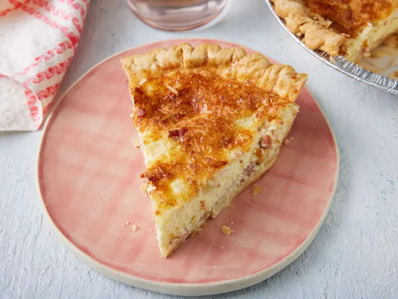 1. Classic Quiche Lorraine
