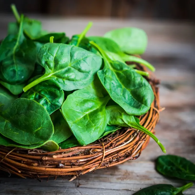 1. Leafy Greens Spinach
