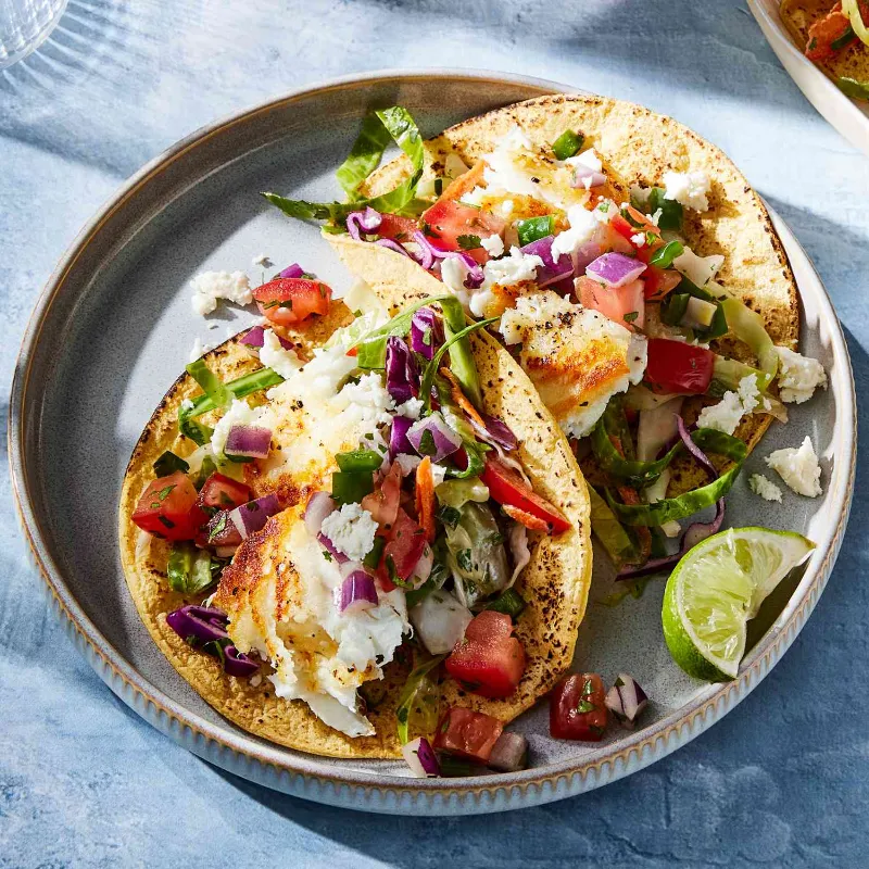 1. Leftover Halibut Fish Tacos