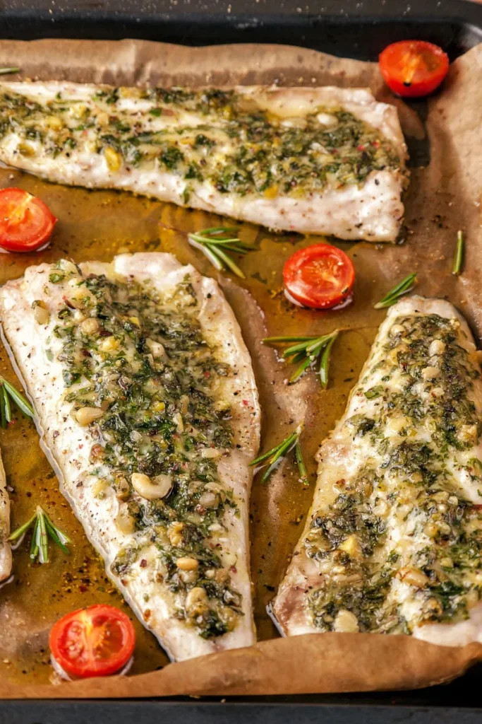 1. Lemon Garlic Baked Haddock