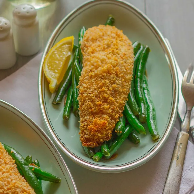 10 Lemon Herb Crusted Tilapia