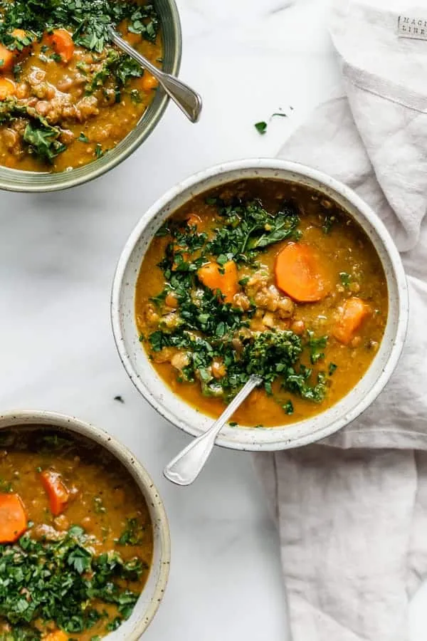 10 Slow Cooker Lentil Soup 1