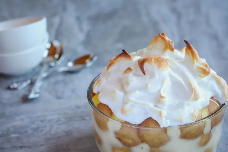 10 Best Banana Pudding Recipes That Will Make Your Southern Grandma Jealous 10. Banana Pudding with Meringue