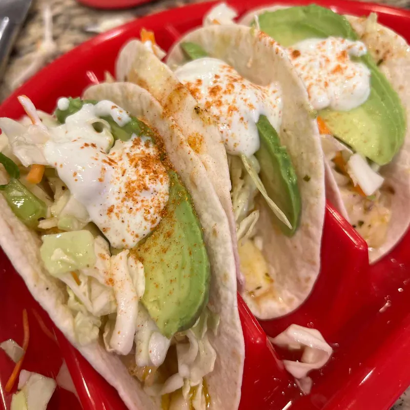 10. Cod Fish Tacos From Frozen