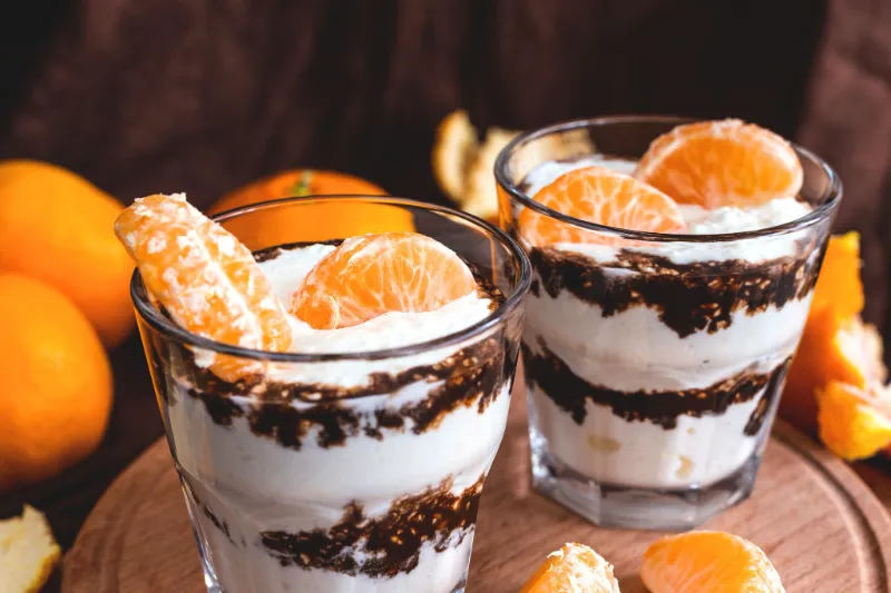 10. Cottage Cheese Chocolate Mousse