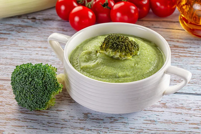 10. Creamy Broccoli Soup