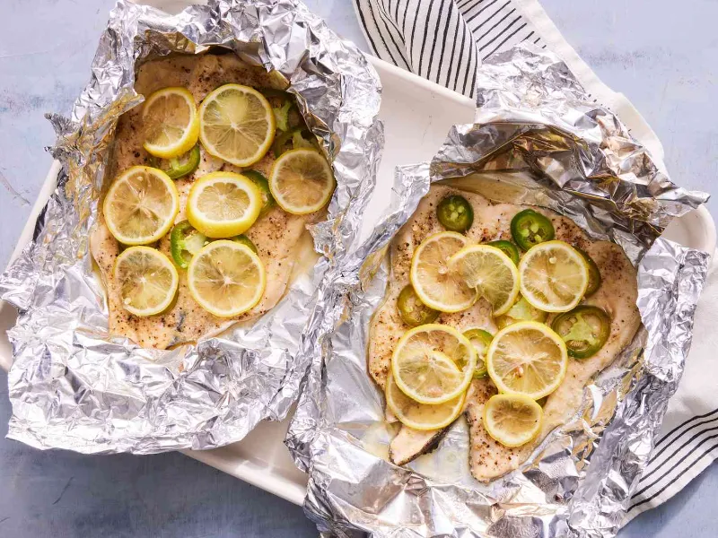 10. Foil Packet Herb Mahi Mahi