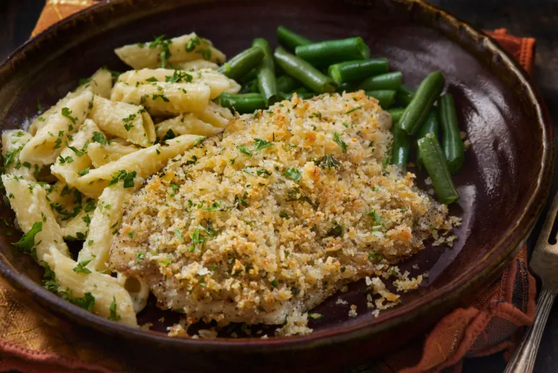 10. Garlic Parmesan Grilled Tilapia