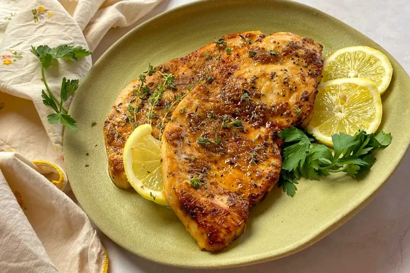 10. Spicy Sriracha Swordfish