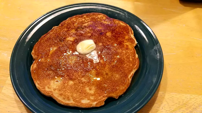17 Fall Apple Pancake Recipes for Cozy Morning Meals 100% Whole Wheat Harvest Pancakes