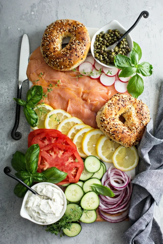 11. Bagel and Lox Platter 1