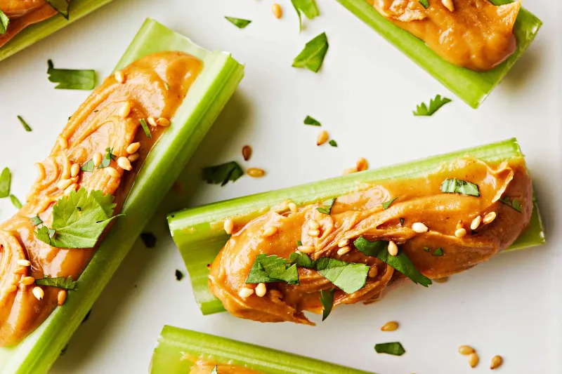 11. Celery with Peanut Butter
