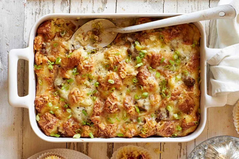 11. Croissant Breakfast Casserole