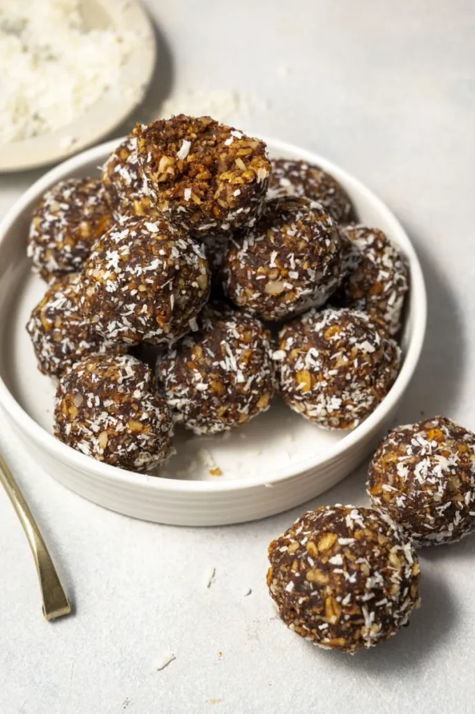 11. Raw Apple and Almond Butter Energy Bites