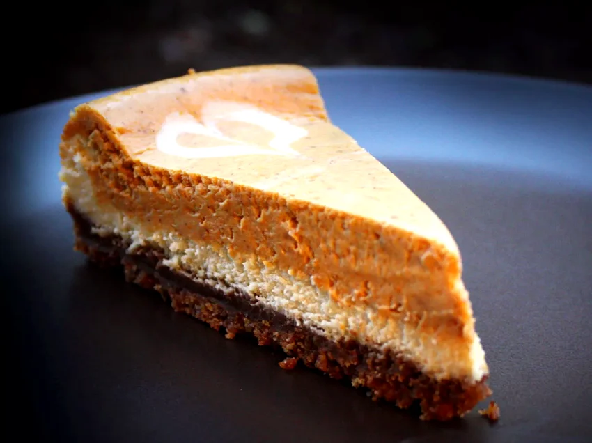 13 Ways to Use Up Your Leftover Canned Pumpkin Perfectly 1/2 Cup: Double Layer Pumpkin Cheesecake