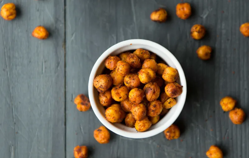 12. Crispy Chickpeas with Smoked Paprika
