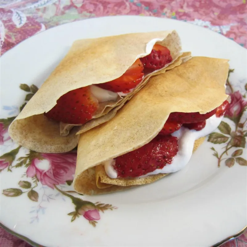 12. Egg White Crepes