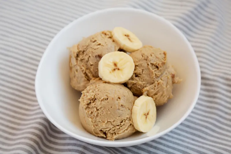 12. Frozen Banana Ice Cream