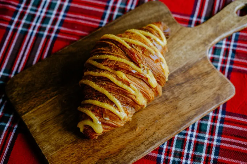 12. Lemon Curd and Whipped Cream Croissant