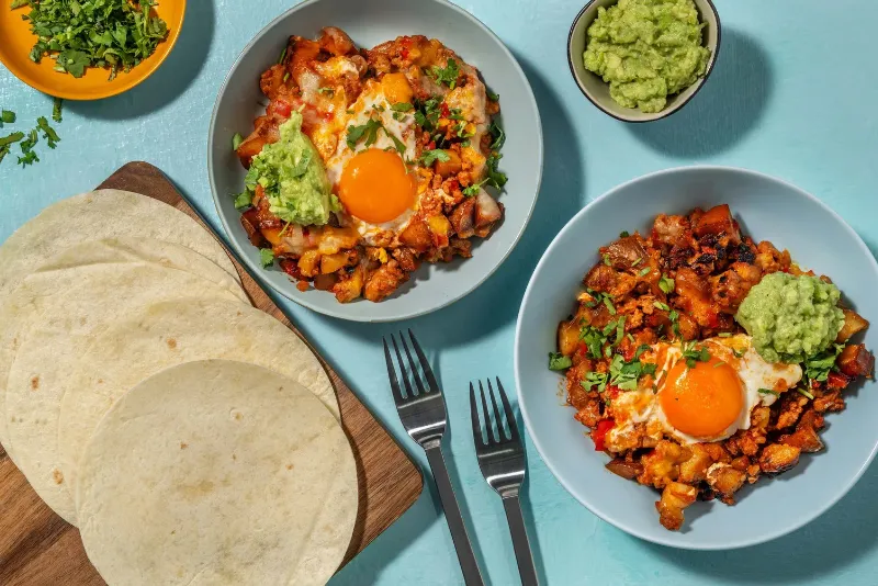 12. Turkey Sausage and Pepper Hash