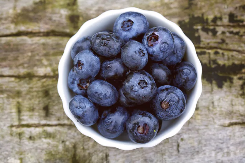 13. Blueberries