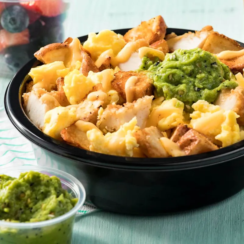 13. Chicken and Egg Breakfast Bowl