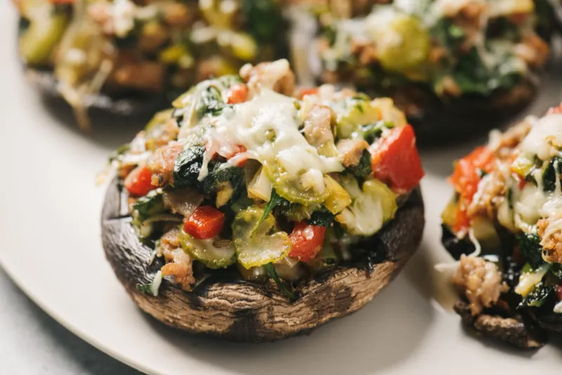 13. Stuffed Mushrooms