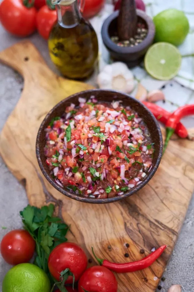 14. Homemade Salsa with Chips