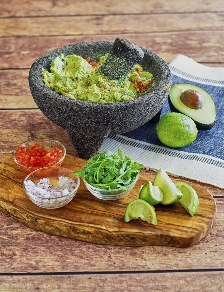 14. Smashed Guacamole with Tajin and Lime