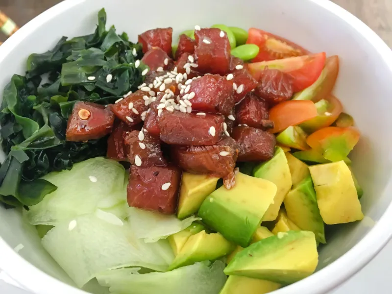 14. Spicy Tuna Rice Bowl