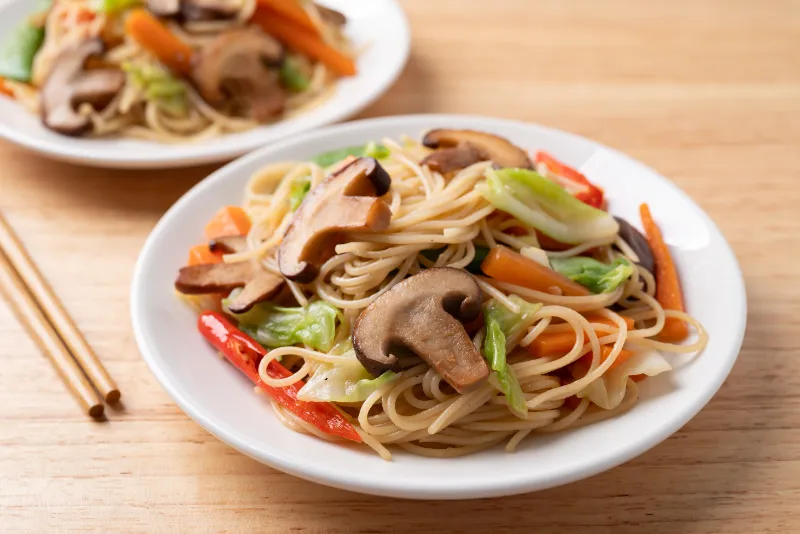 14. Veggie Noodle Stir Fry