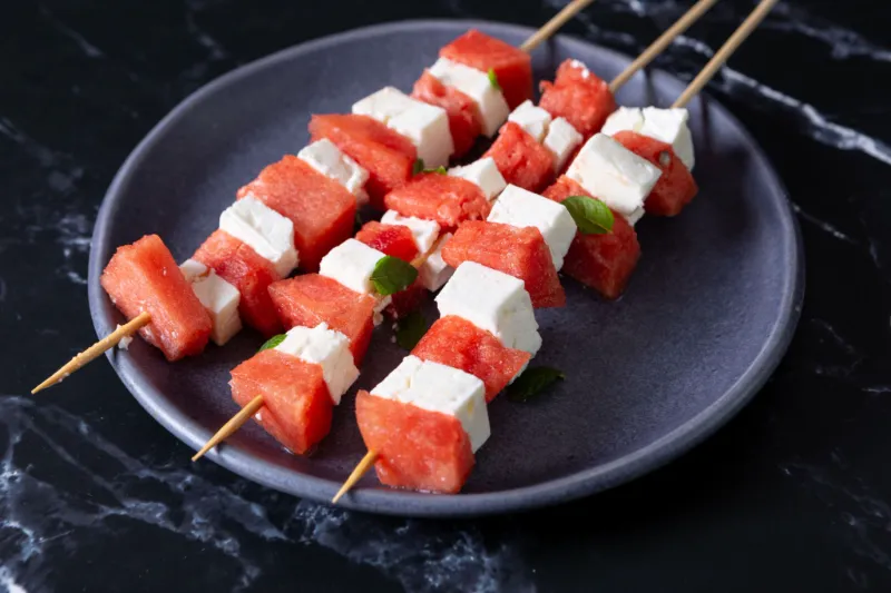 14. Watermelon Feta Bites