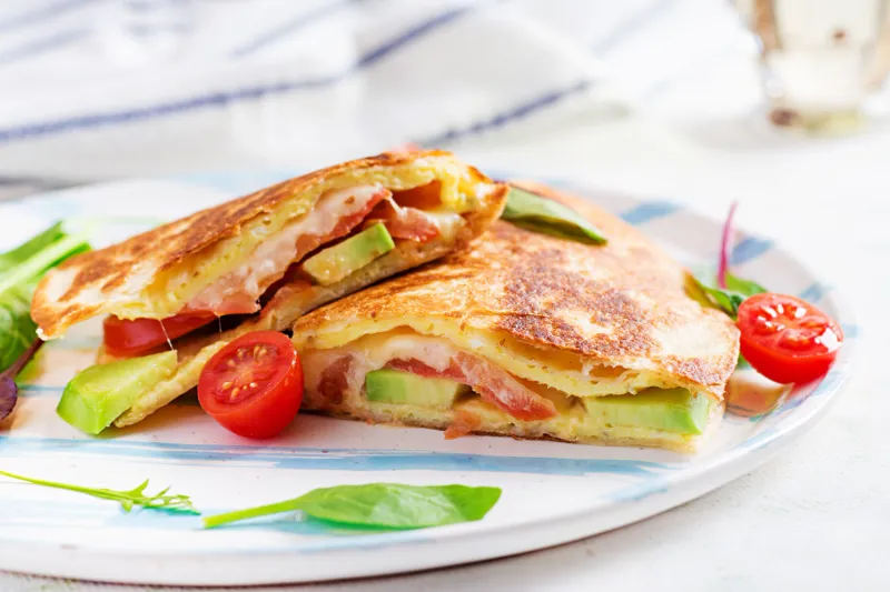 15. Avocado Breakfast Quesadilla