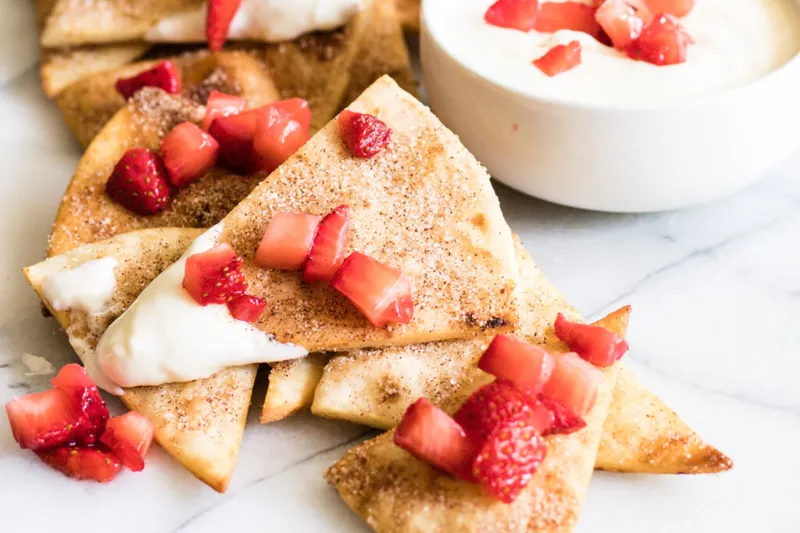 15. Cinnamon Sugar Tortilla Chips