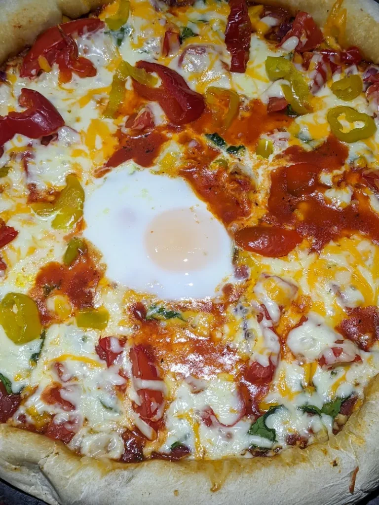 15. Egg White Breakfast Pizza