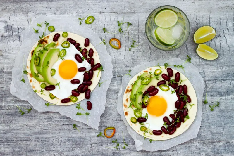 15. Huevos Rancheros English Muffin