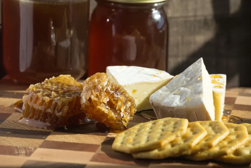 15. Smashed Crackers and Brie