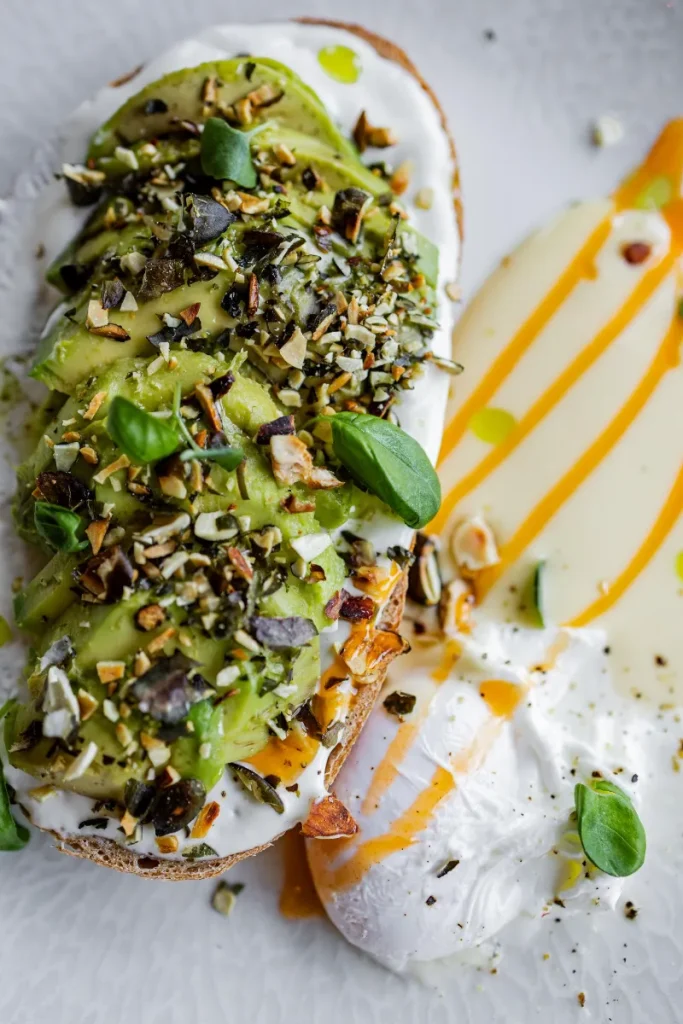 16. Avocado Toast With Feta and Honey