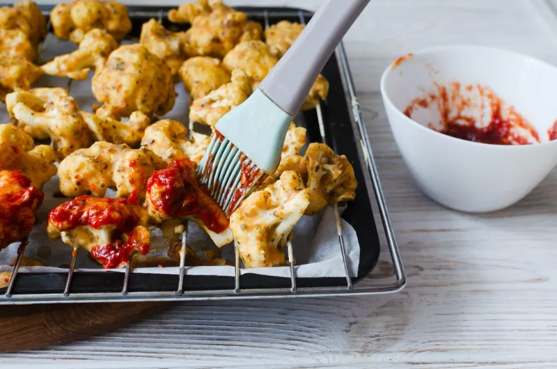 16. Buffalo Cauliflower Bites