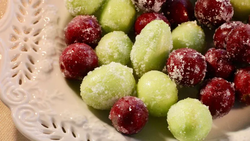 16. Frozen Grapes