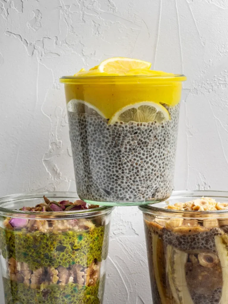 16. Raw Lemon Chia Seed Pudding