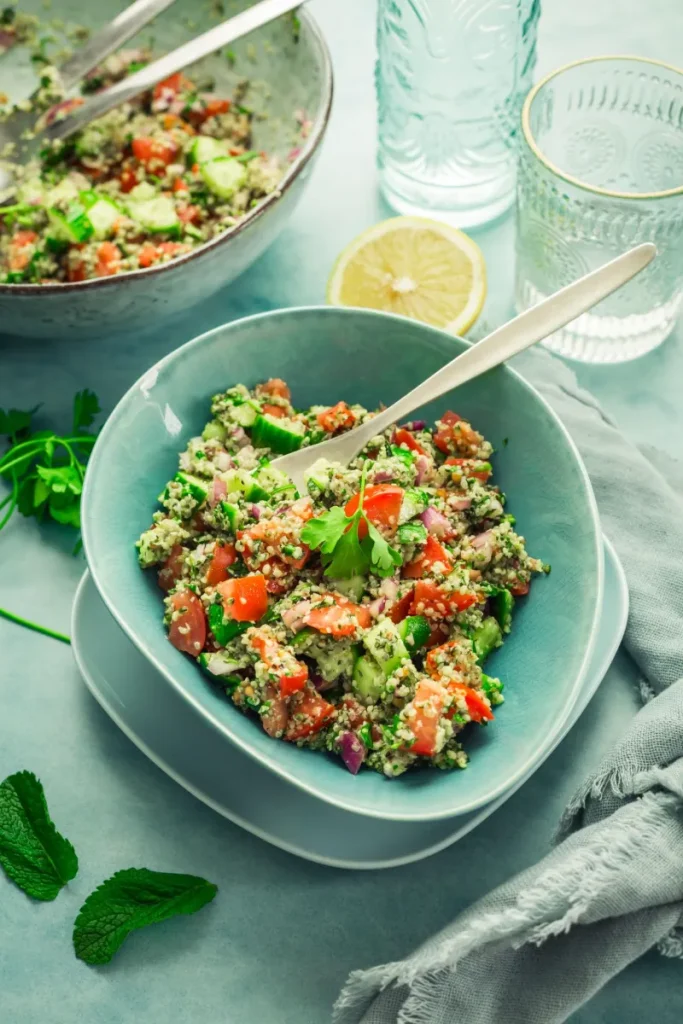 19. Raw Hemp Seed Tabbouleh